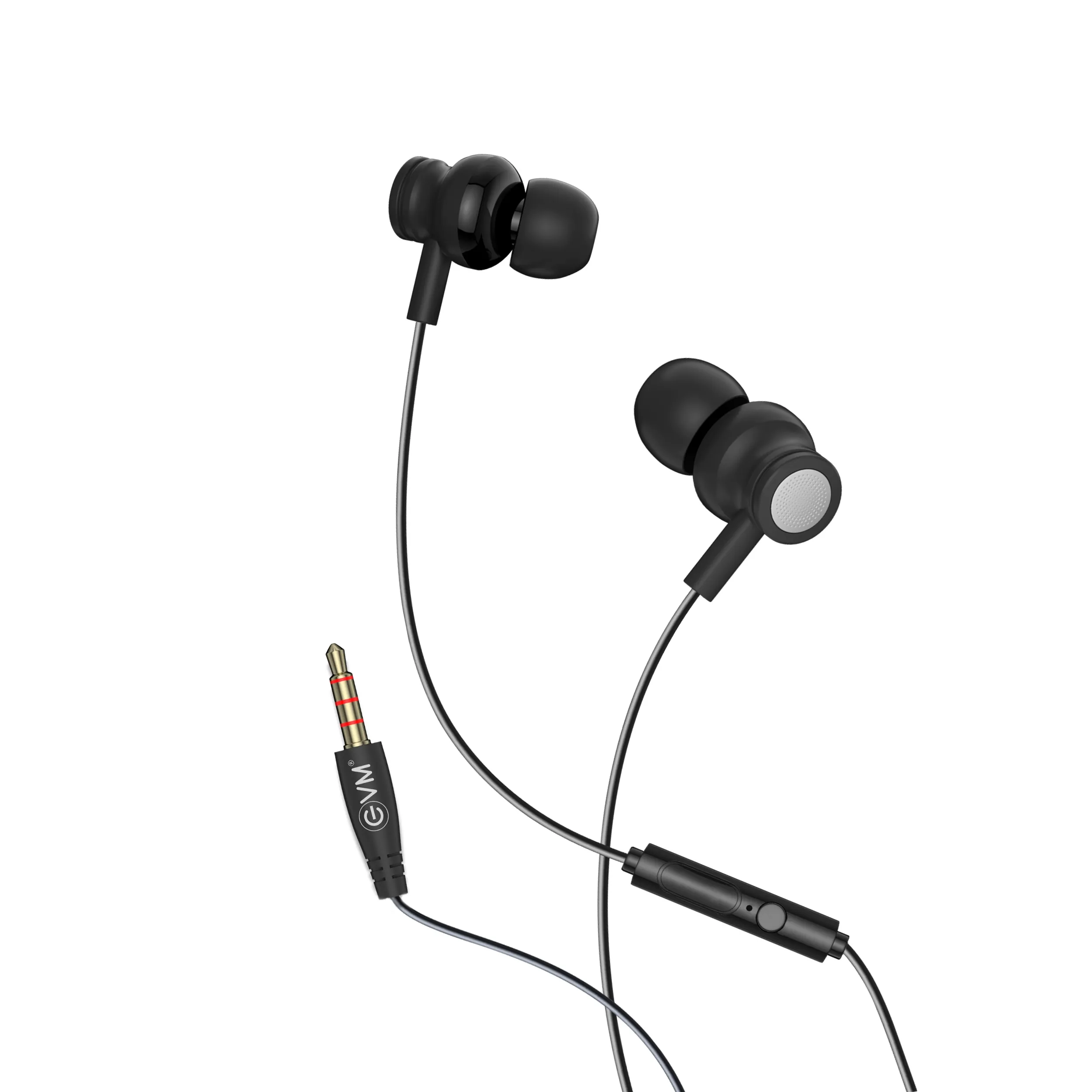 EVM Earphone 3.5mm (EVM-HF-03) Black view 2